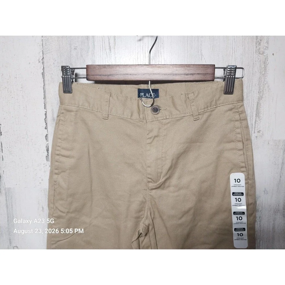 Children's Place Beige Chino Pants Size 10